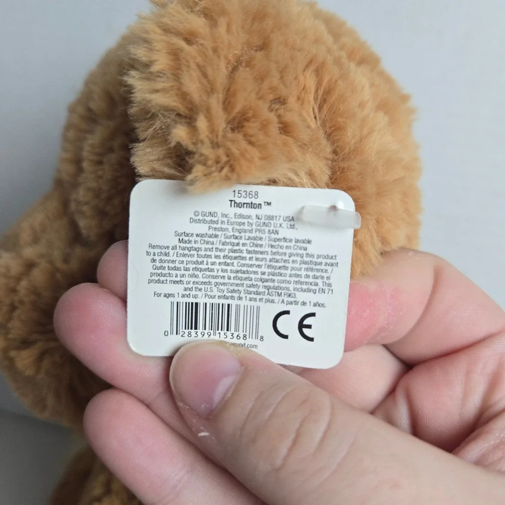 GUND Thornton Teddy Bear Brown 15